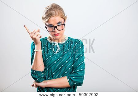 Retro teacher