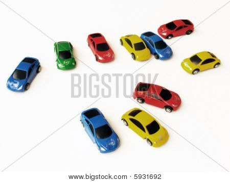 Coches de color