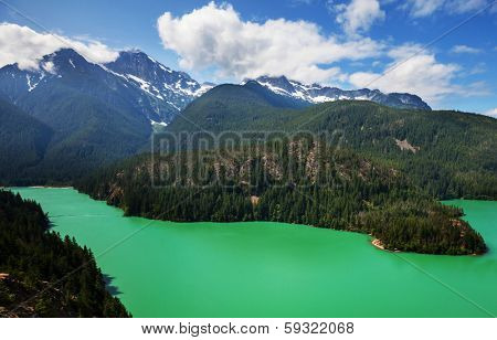 Diablo Lake,Washington
