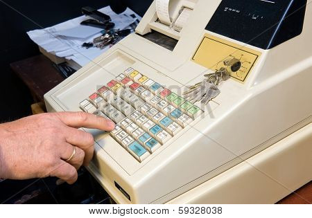 Cash Register In Shop