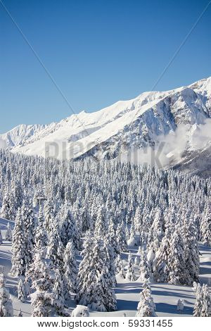 Dolomites in winter