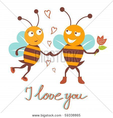 Bees couple