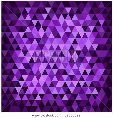 Abstract purple mosaic