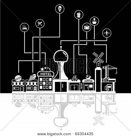 city skyline