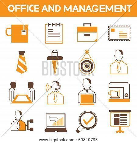 office and business icons