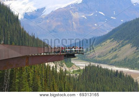Glacier Skywalk in Jasper National Park