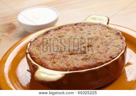 roasted potatoes (belorussian food)