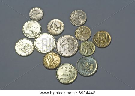 Coins isolated
