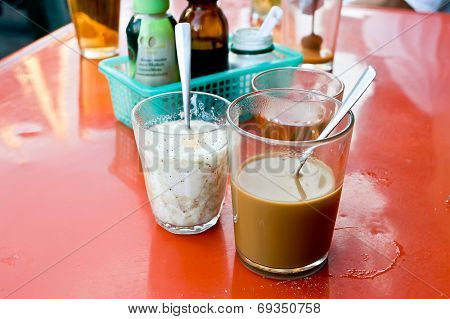 Coffee And Soft-boiled Egg.