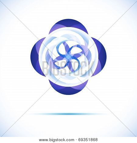 Sphere Abstract vector design template. Business