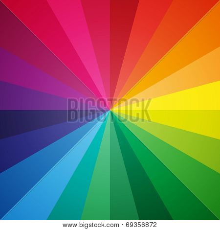Vector Color Spectrum Background