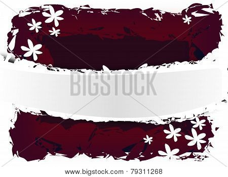 Torn Background Dark Red