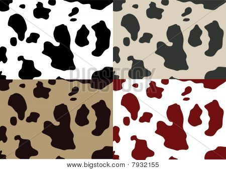 Cow Pattern Vector & Photo (Free Trial) | Bigstock