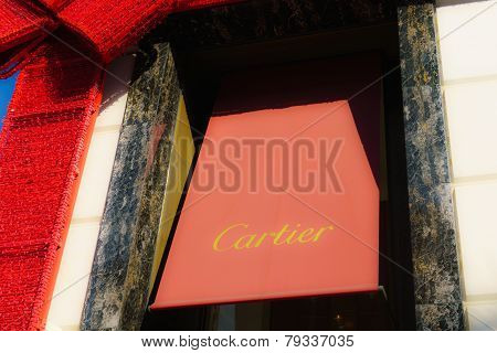 Cartier Retail Store Exterior