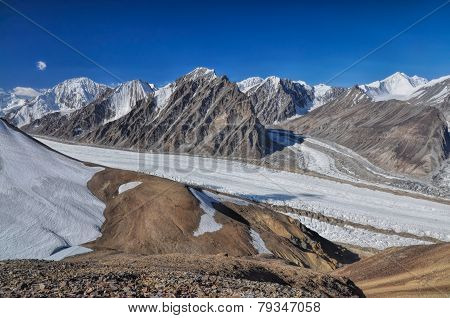 Glacier In Tajikistan