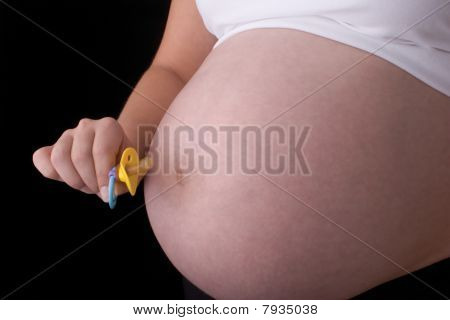 Dudlík na břicho