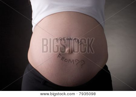 Těhotná z? Břicho
