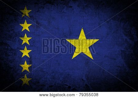 Democratic Republic of Congo Flag