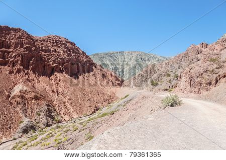 Los Colorados In Purmamarca, Jujuy, Argentina.