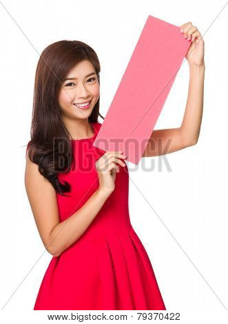 Chinese Woman hold with Fai Chun