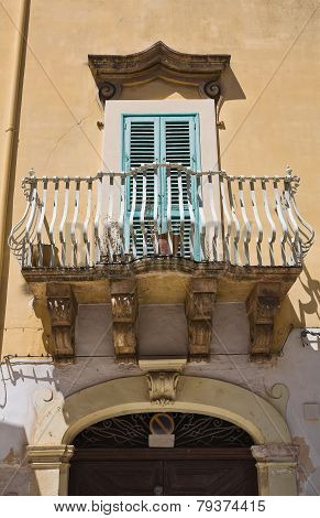 The Palace of University. Fasano. Puglia. Italy.