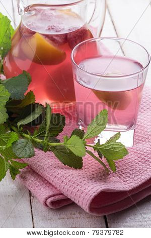 Stewed Summer Fruits In Glass