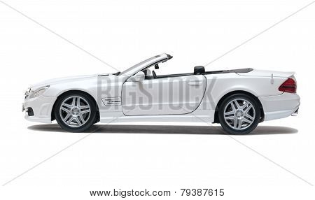 White Car Cabriolet