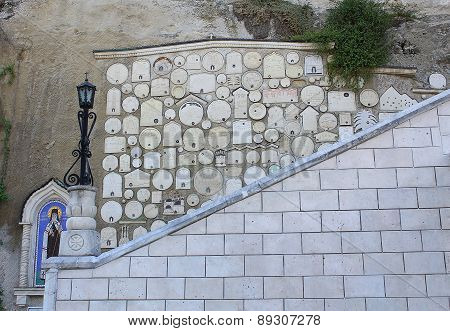 Stone Symbols At Assumption Monastery