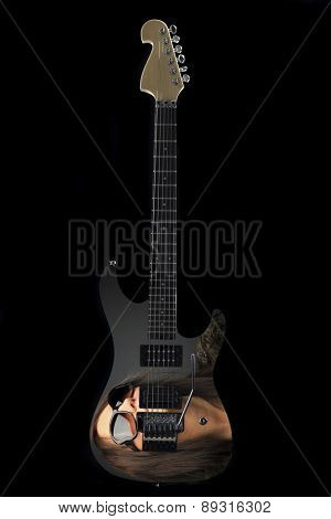 Custom shop design electric guitar 
