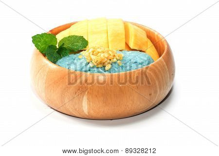 Thai Mango Sticky Sweet Rice Dessert