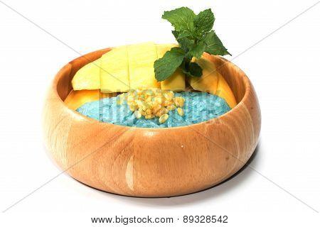 Thai Mango Sticky Sweet Rice Dessert