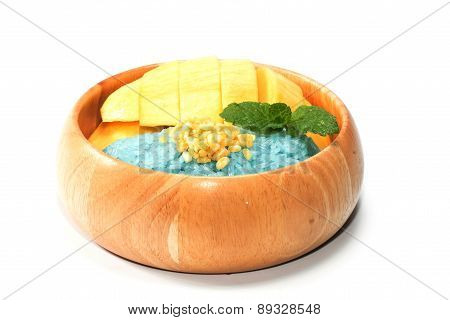 Thai Mango Sticky Sweet Rice Dessert