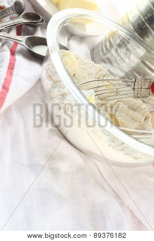 Baking equipment with copy space