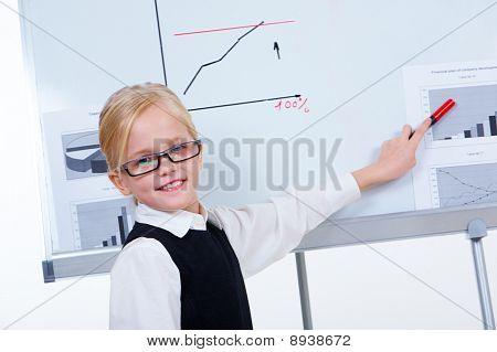 Ragazza intelligente