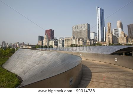 BP walkway in Chicago