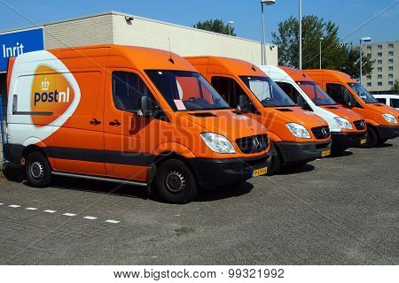 PostNL delivery vans