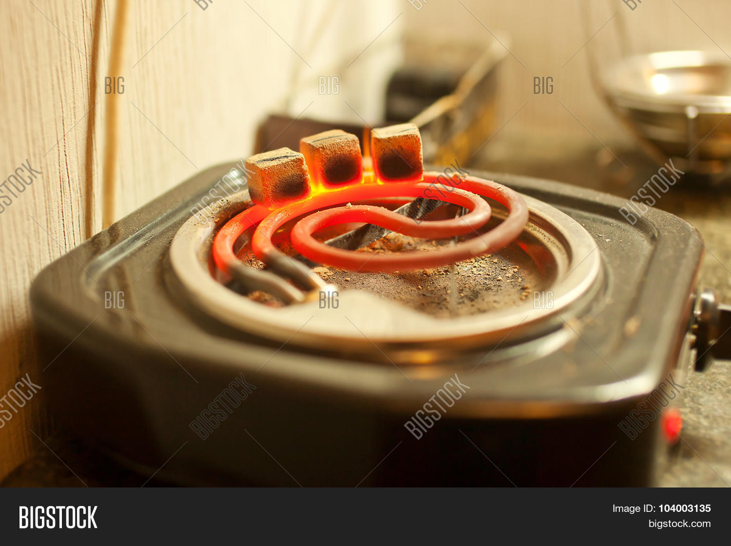 Coal Hookah Warm On Image & Photo (Free Trial) Bigstock