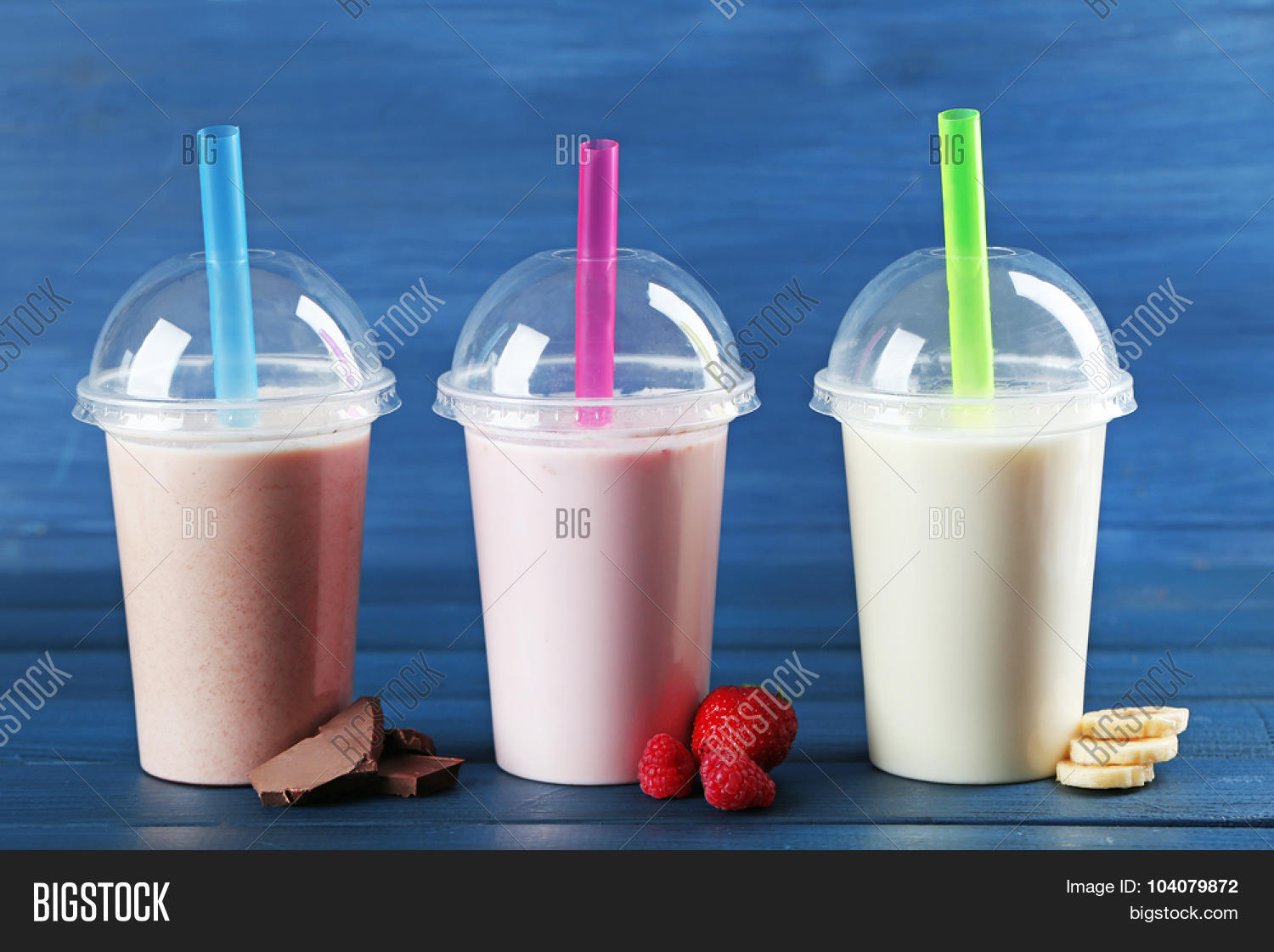 Plastic Cups Milkshake Image & Photo (Free Trial) Bigstock