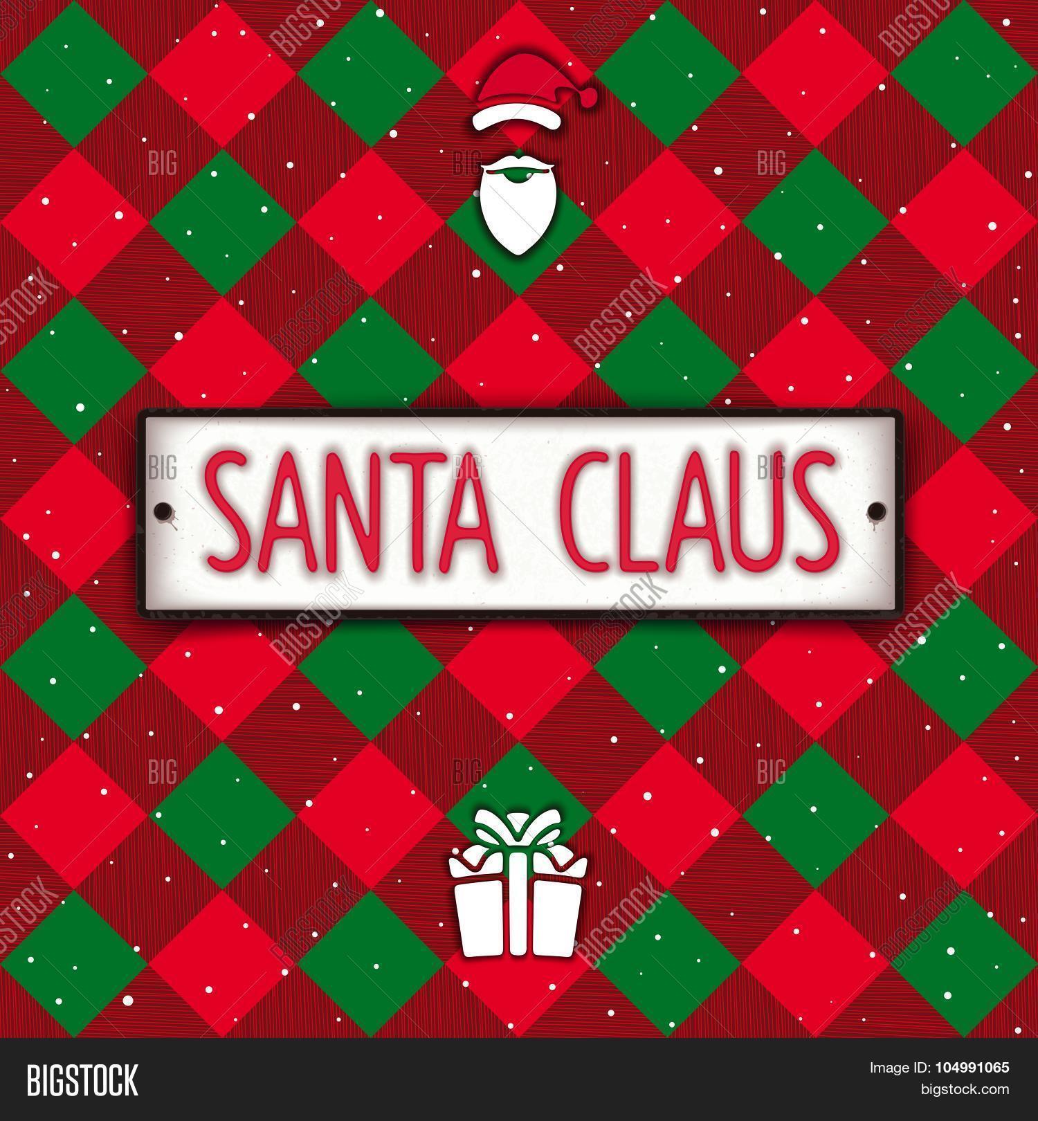 santa claus car vector photo free trial bigstock
