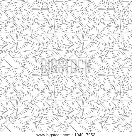 Low poly seamless pattern