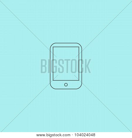 Modern Digital Tablet Pc Icon