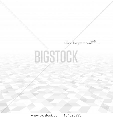 Abstract geometric background with a perspective.