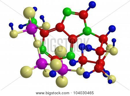 Molecular Structure Adenosine Triphosphate (atp)