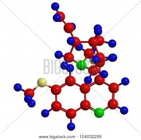 Molecular Structure Of Quinine