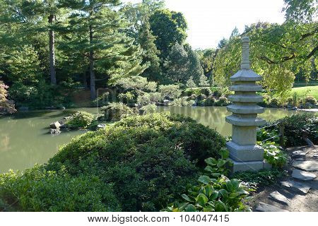 Stone Pagoda in Fairmount Park