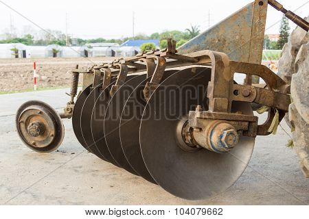 The Old Harrow Disc Plow