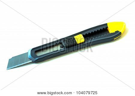 Penknife On White Background