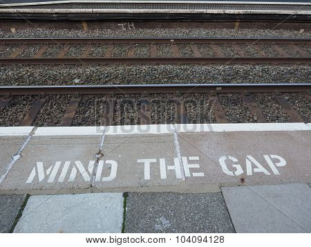 Mind The Gap In London
