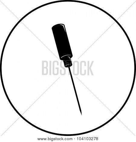 ice pick symbol