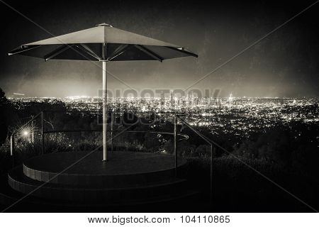 View of Brisbane City from Mount Coot-tha